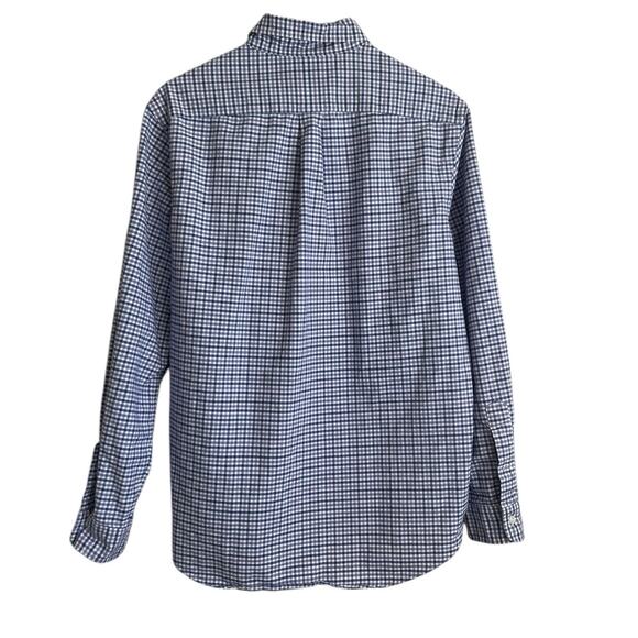 Ralph‎ Lauren Mens Shirt L Checked Plaid Button Up Preppy Travel Office Casual - Picture 3 of 12